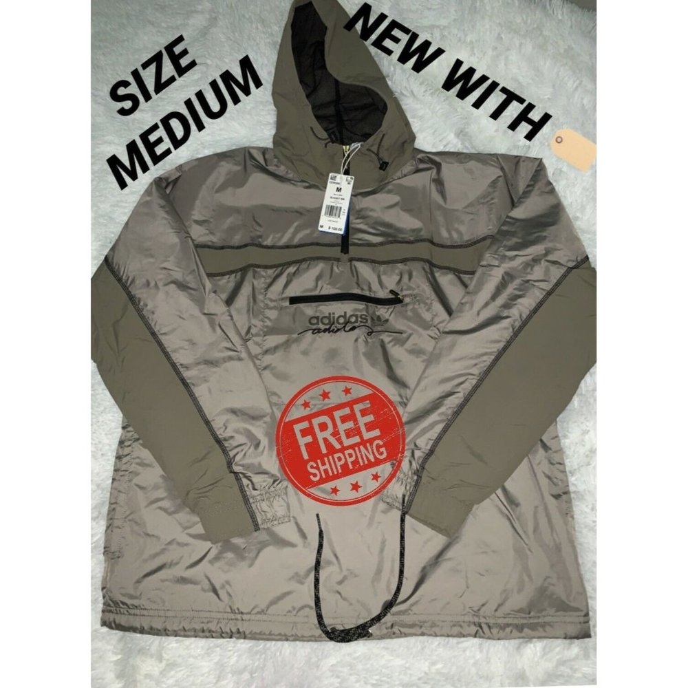 ADIDAS ORIGINALS R.Y.V. BLOCKED 2.0 WINDBREAKER JA